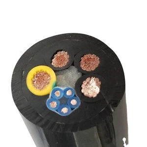 ROUSHENG Abrasion-Resistant Copper Conductor Drag-Chain Winding Reel Polyurethane Special Tensile-Resistant 3-Core 4-Core Cable