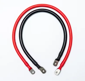 25mm2 50mm2 4AWG 2AWG AWG Copper Tube Terminal DC Battery Cable Solar Wire Harness Battery Inverter Cable Extension Wire