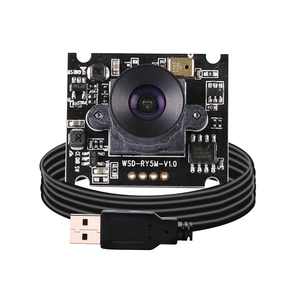 5MP Camera USB2.0 Free Drive Color Vision Video AF FF PCB Board Mini HD 1080P UVC USB Cmos Camera Module With Mic