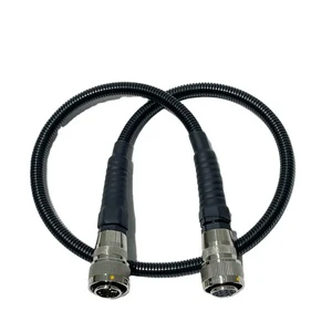 /ABG 7820D High Quality Remote Control Panel Connecting Cable 10-Pole 10-Core Asphalt Paver Parts Spiral Cable 2.3m Freedom