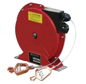 China Best Quality Aluminium Static Discharge Cable Reels Grounding Reel CE Certified Oil Tanker Accessories 1.1kW 600L/min