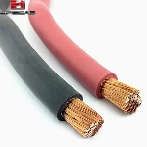 2 Gauge AWG Welding Lead & Car Battery Cable Copper Wire MADE in China SOLAR