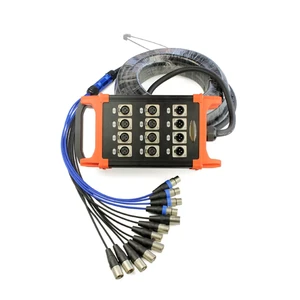 High Quality Audio Mixer Speaker Cable Digital XLR Input Output Stage Box RCA Aux DC Connectors 50m 10m Available Bulk Sale
