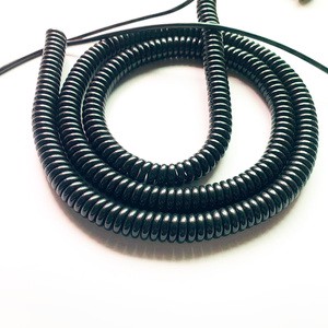 5 Cores Electrical Spring Spiral Cable Coiled Wire Cable