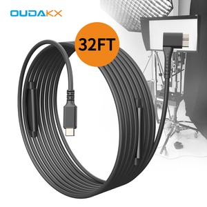 2025 Trending 32ft USB 3.0 Extension Cable With Repeater Type C To Micro B Data Cable For FUJI Camera Sensor Smart Home Devices