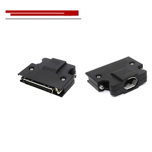 NEW Servo Plug Connector SM-50J MR-J3 CN1 SCSI-50P Suitable Driver Plugs