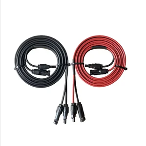 Certificated Weatherproof Solar Extension Cable Anti-Aging PV Panel Extension Wire for Solar Plant