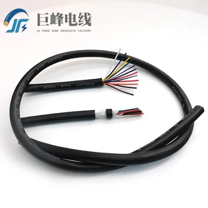 26AWG UL20549TPU Cable High Bending Life Automation Signal Wire Shielded Optional High Frequency Anti-Interference Control Cable