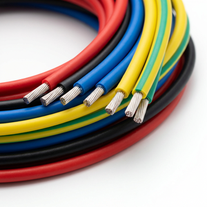 High Temp 200C Flexible Silicone Rubber Cable 8 10 12 AWG for Industrial Automation and Robotic Arm