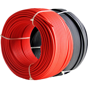 Photovoltaic Cable Solar PV Cable 2x4mm² Flexible UV Resistant Halogen Free CE RoHS Solar System Power Cable Zonne Kabel