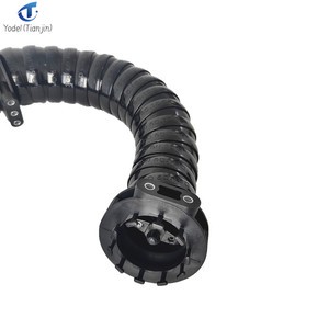 Yodel E60 High Quality Openable Plastic Robotics Cable protection Nylon Cable Drag Chain 3d Robot Cable Carrier