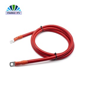 Solar Storage Battery Cable 1x25mm2 1x35mm2 PVC DC Wire No Halogen Low Smoke Tinned Copper Energy Connecting