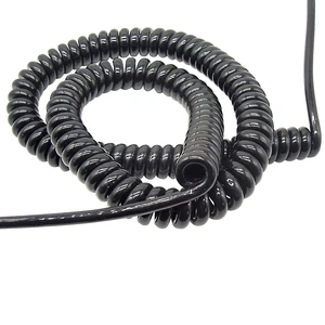 25 Core 12 Core Coil Communication Shielded Spiral Cable MPG Wire Hand Wheel Wire CNC Machine Tool Connection Line