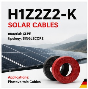 High Quality Wholesale PV Solar Cable DC1500V XLPE LSZH for for Energy Storage Battery Cable for Solar Power System