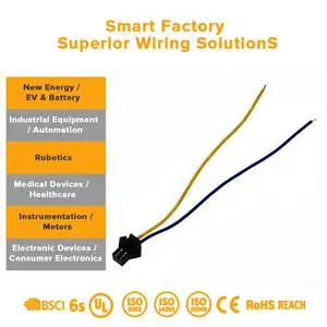 Waterproof Thermally Insulated Adapter Robot Wiring Harness Power Cables Charging Systems Control Modules Robotic Applications