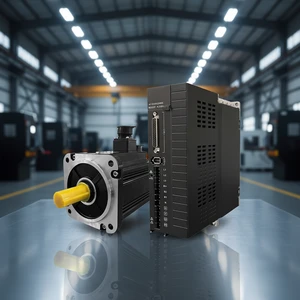 1.5kW Single-Phase 130mm Flange 2000rpm AC Servo Motors And Pulse Type Servo Drives Set for X/Y/Z Axes Of CNC Machines