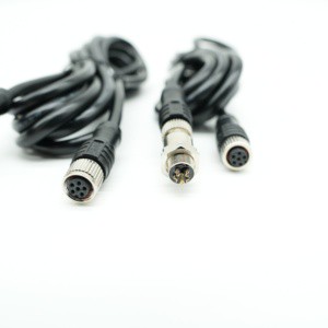 High Quality M8 Circular Aviation Connector Cable Harness Ip67 Waterproof for Industrial Automation and Sensors Wire Harness