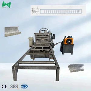 Cable Tray Roll Forming Machine High Speed Full Automatic Galvanized Cable Tray Making Machine Factory Price