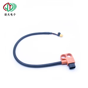 2+4 Pin P Type Battery Connector Cable for Electric Scooter Lithium Battery Swap Cabinet Charging Discharging Power Cable