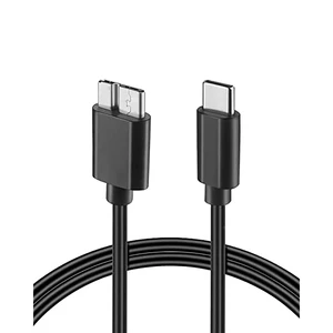 USB-C to Micro USB 3.1 Gen 2 Fast Charging Cable 10Gbps High Speed 6A/5A Braid PVC for Computer & Mobile Phone and Cameras