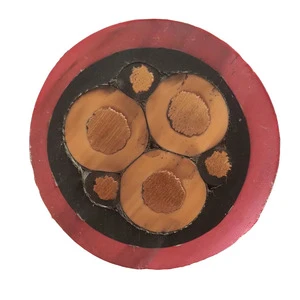 MV Voltage (N)TSCGEWOU 3.6/6kV, 6/10kV, 8.7/15kV, 12/20kV Copper Conductor Rubber Insulation Flexible Reeling Trailing Cable