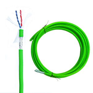 Industrial Ethernet Cable 2x2x0.2 Flexible Encoder Cable Twisted Pair Shielded 4 Core Network Cable