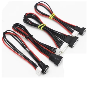 Lithium Battery Balanced Charging Extension Cord Plug Model Aircraft Accessory Lithium Battery Male and Female Cable 2S3S4S6S