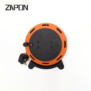 YD-E4 4way UK Cable Reels
