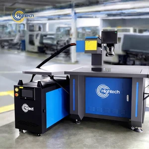 Hightech QCW Fiber Laser Welding Machine HT750W Handheld Easy to Operate New with Fuji Servo Motor Air-Cooled Industrial Use