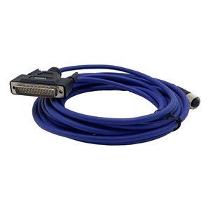 High Quality AC Plastic CAB-DS05-S M12 IO Data Cable Fixed Scanner Reader and PLC Industrial Grade 1 Year Warranty
