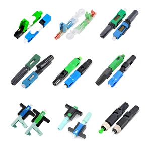 UTKing FTTH Fiber Optic Fast Connectors SC/APC UPC SM LC FC KOC FOC AFL Field Assembly Quick Connector V Slot Conector Rapido