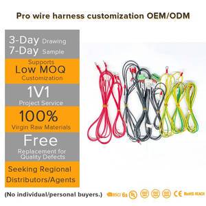 Delta Vfd Programming Robot Wiring Harness With Servo Cable Connector for Variable Frequency Drive Robot Control