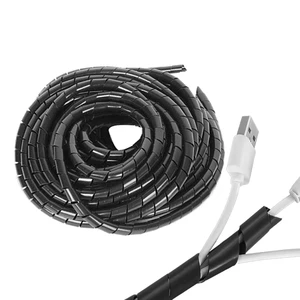 Cable Protector Low Price Sleeve Plastic Cable Wiring Spiral Wrapping Band Cable Tidy