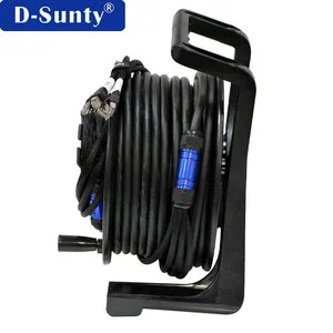 4 Channel RJ45 CAT5E Ethernet Cable Snake Stage Audio Video Network Control Cable for Concert Venue