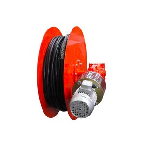 Large Power Compact Structure Crane Motor Coupling Steel Cable Reel with As Male Stripped Female Ends High Quality XINRI Brand