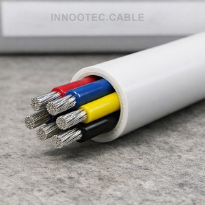 INNOOTEC Manufacturer 600V Multi-Conductor FEP Jacketed Cable 2-7 Cores for Industrial Automation and Robotic Systems