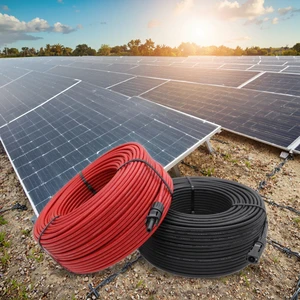 Highly Cost-effective Solar Single Core H1Z2Z2-K 1x4mm2 Solar Panel Power Electric Wire Cable
