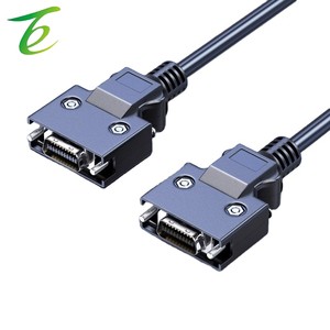 SCSI connection CN26P, CN36P and 50P are suitable for Delta/Panasonic/Mitsubishi PLC servo IO control data lines
