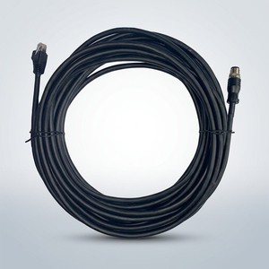 M12 8Pin to RJ45 Industrial Ethernet Cable for Barcode Scanner & Industrial Camera