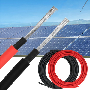 Certificate 4mm2 6mm2 10mm2 16mm2 Pv Dc Xlpo Insulation Solar Electric Cable for Photovoltaic Solar System