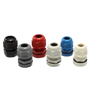 Black & Gray White Color High Quality Nylon Cable Gland M20x1.5