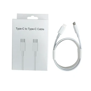 Promotion 1M/2M 60W PD USB-C Type-C Fast Charging Cable for Mobile Camera Customizable Logo Color Cotton Braided 12-Month