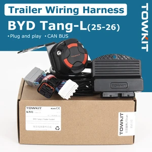 Trailer Wiring Harness for BYD Tang L Plug and Play , 7/12/13 Pin Towing Electric Cable with CAN Bus