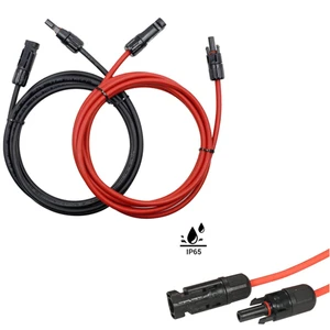 PV1-F Solar Inverter Battery Cable Durable 4mm 6mm Copper Power Wire PE Insulation 30A for Photovoltaic Panel Solar Stations