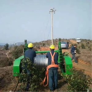 New 3T Steel Wire Drum Trailer/ Combined Type Cable Drum Trailer /China Cable Reel Trailer