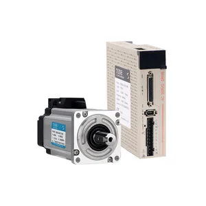 Single-Phase 400W Servo Motor Kit 60/80/130 Permanent Magnet Synchronous Motor All-in-One No Brake Horizontal Use 208-230V
