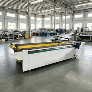 Auto Feeder Creasing Knife Flatbed Sticker Box Cutting Plotter Digital Cardboard Die Cutter Corrugated Cardboard Cnc Cutter