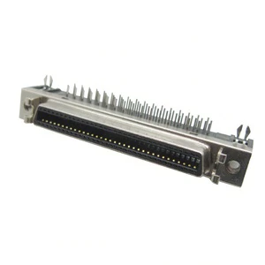 SCSI 68 pin servo connector,SCSI 68 pin right angle female /male connector