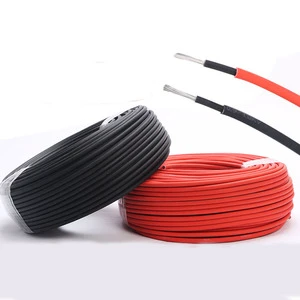 Wholesale Solar Cable XLPO Insulation PV1-F 2.5mm 4mm 6mm 16mm Solar Cable