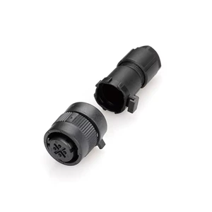 JN1 4 Core Straight Type Servo Encoder Connector 4Pin Plug for FANUC Servo Motor